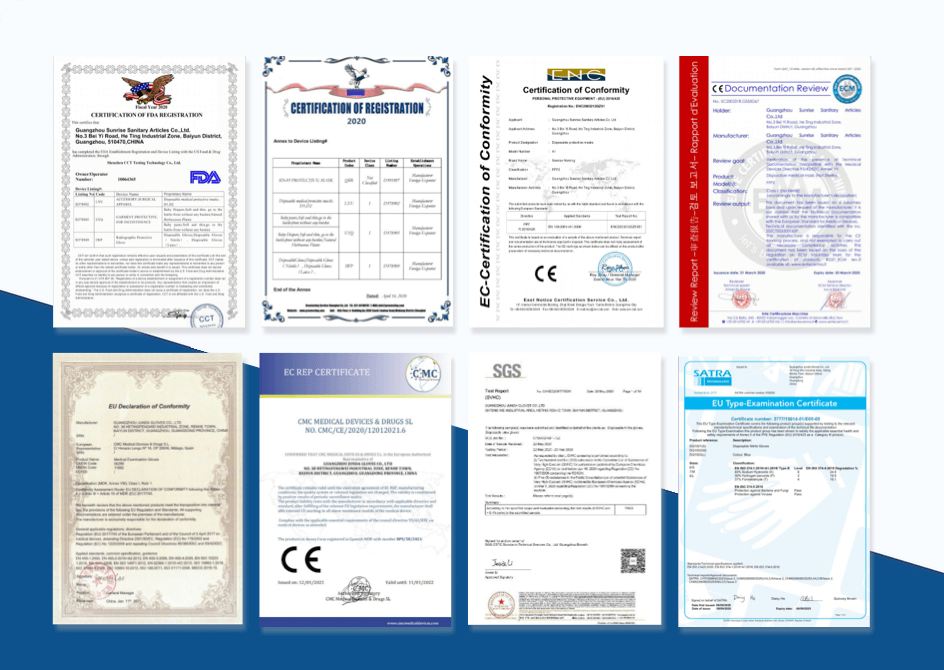 Certification Papers-manufacturing